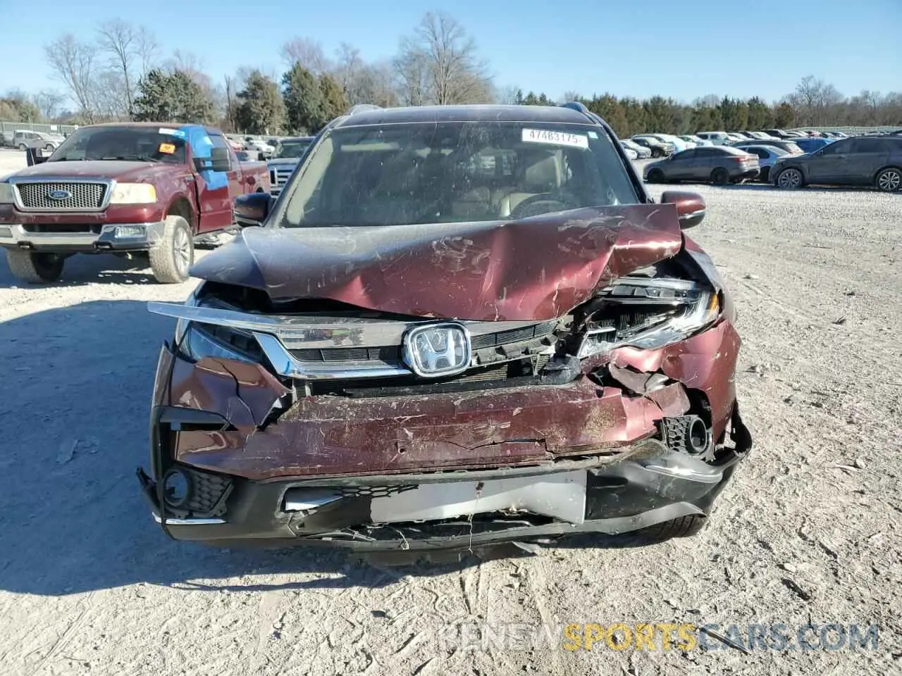 5 Photograph of a damaged car 5FNYF6H9XMB044845 HONDA PILOT 2021