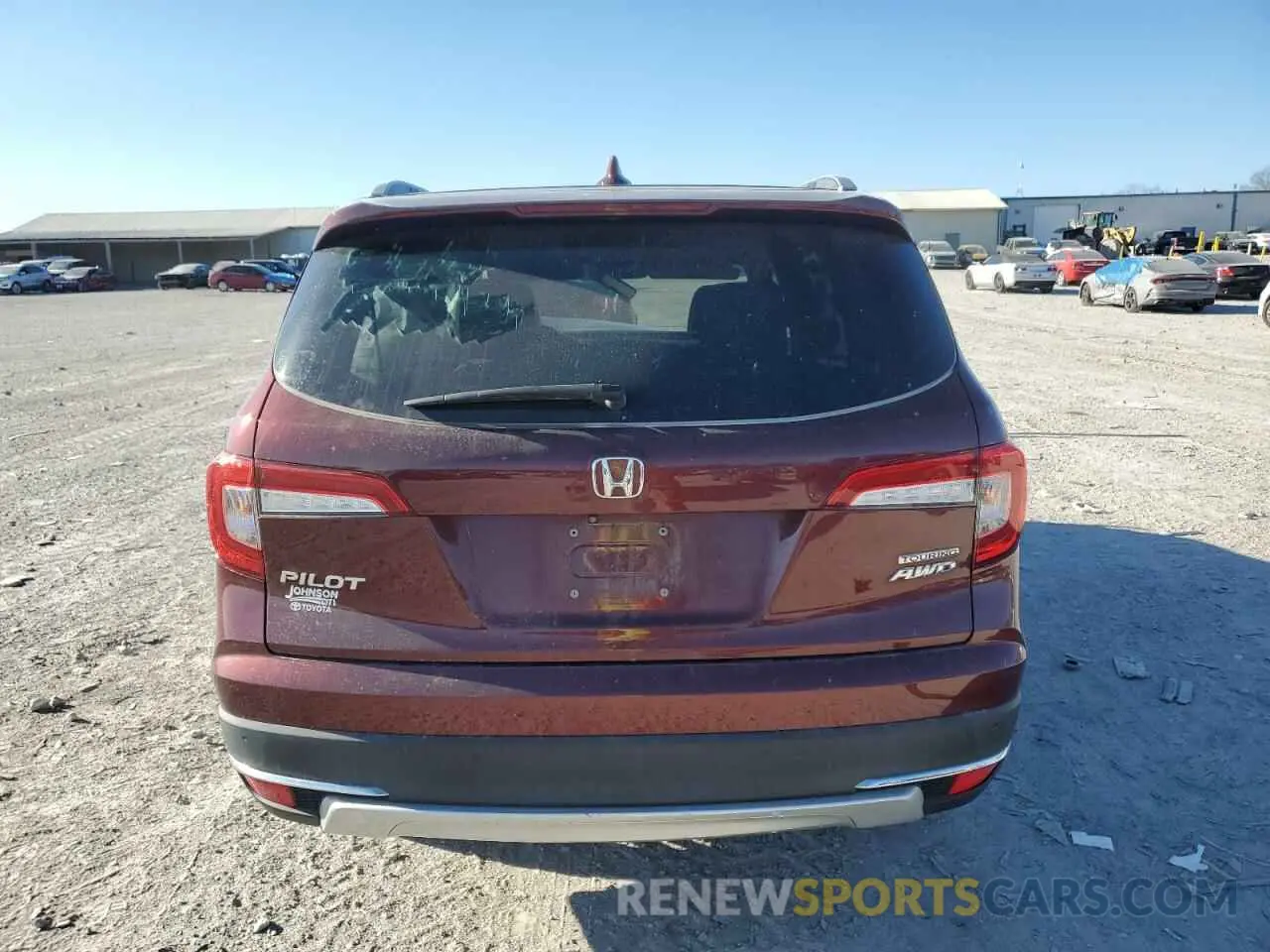 6 Photograph of a damaged car 5FNYF6H9XMB044845 HONDA PILOT 2021