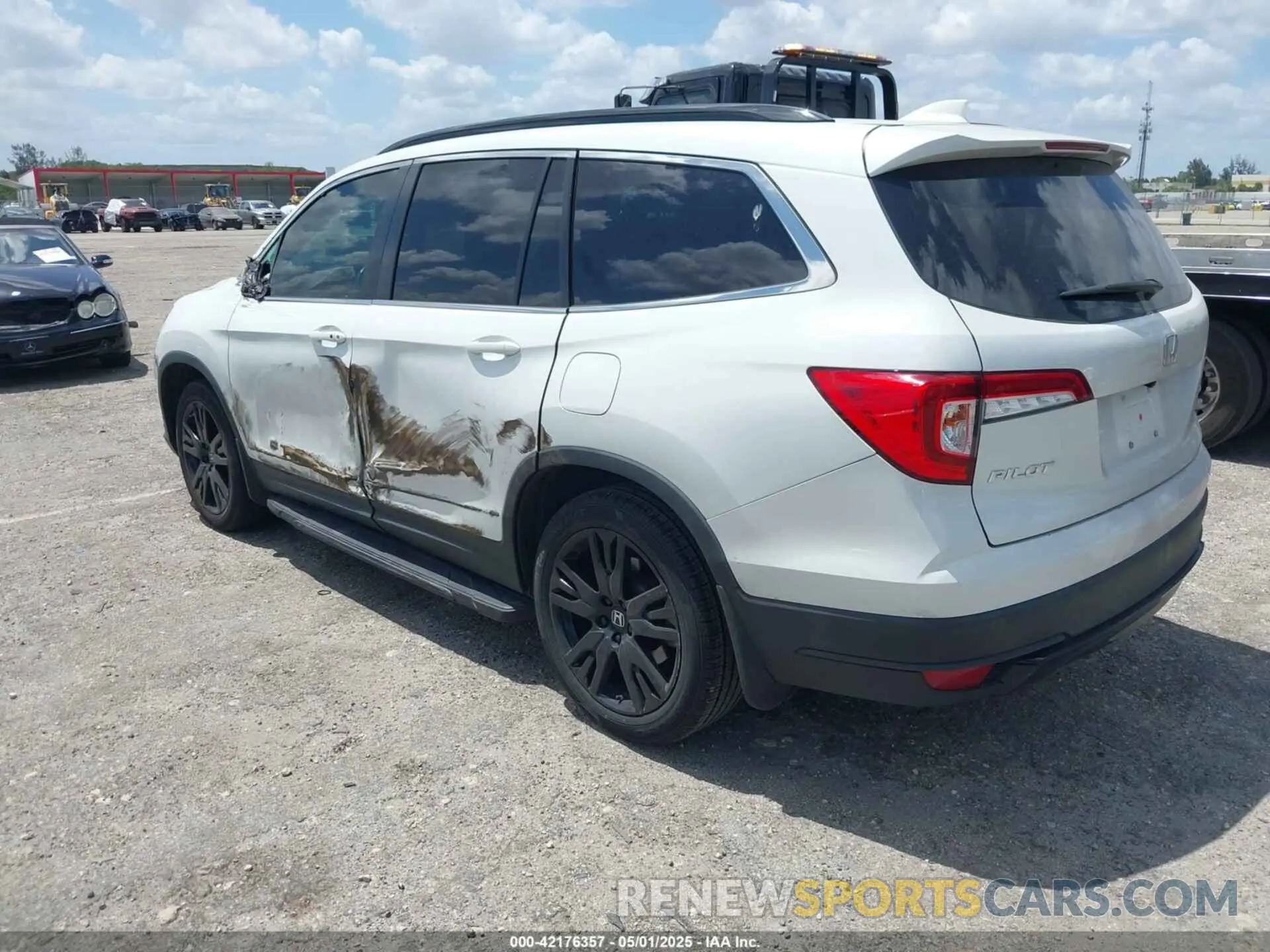 3 Фотография поврежденного автомобиля 5FNYF5H25NB003201 HONDA PILOT 2022