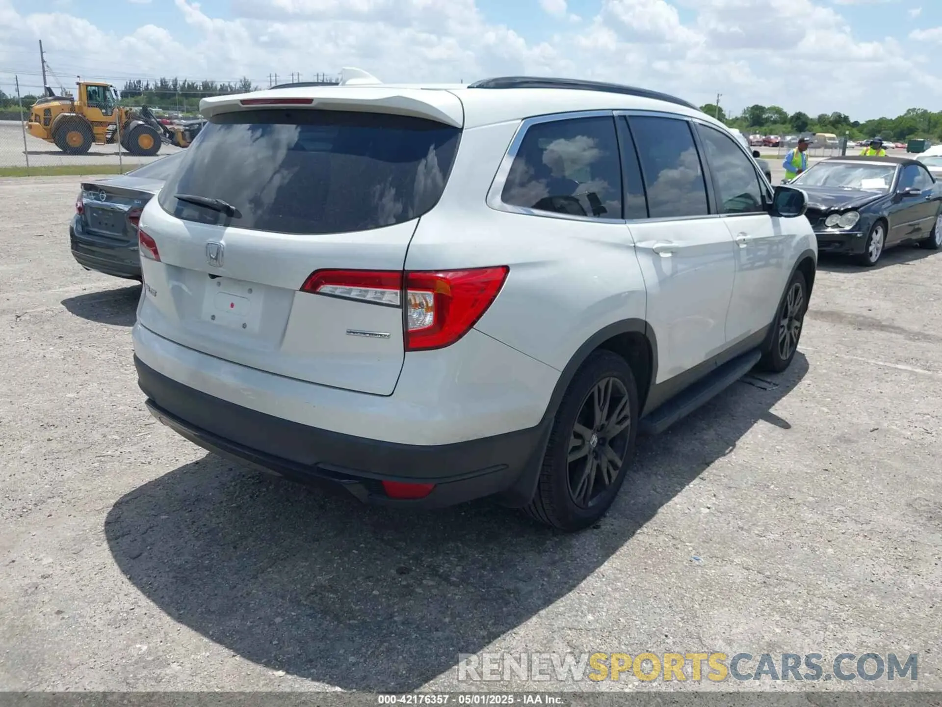 4 Фотография поврежденного автомобиля 5FNYF5H25NB003201 HONDA PILOT 2022