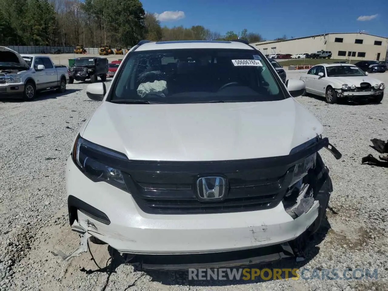 5 Photograph of a damaged car 5FNYF5H25NB029961 HONDA PILOT 2022