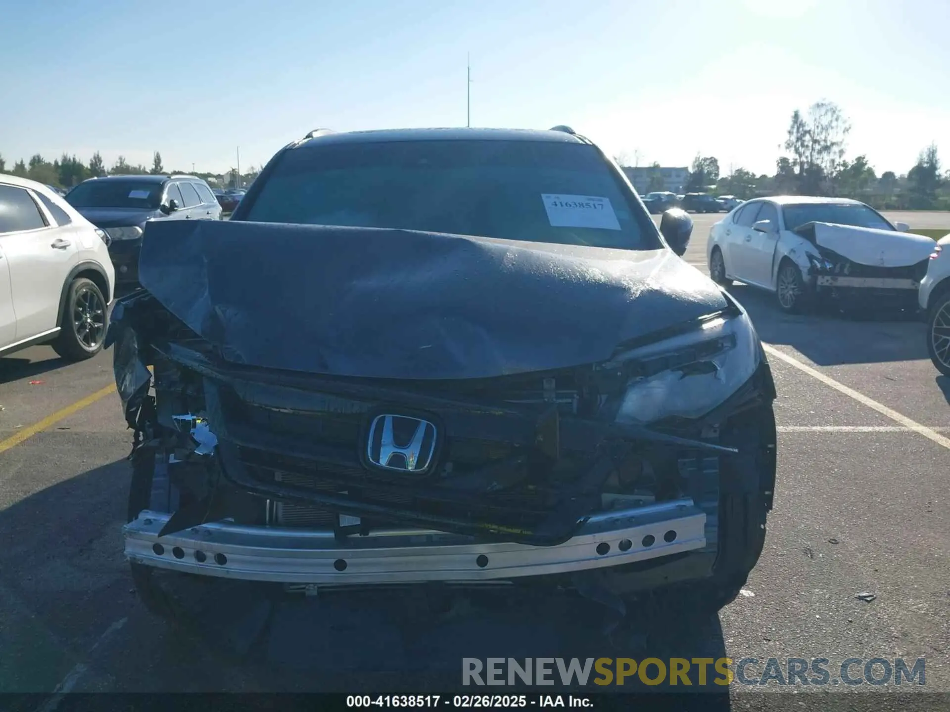 13 Фотография поврежденного автомобиля 5FNYF5H25NB031399 HONDA PILOT 2022