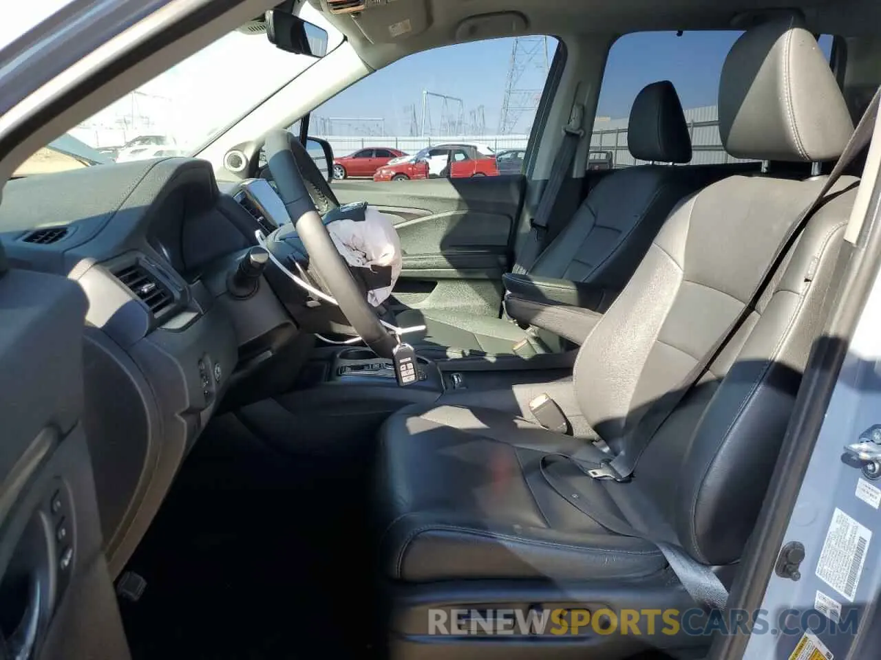 7 Photograph of a damaged car 5FNYF5H26NB029354 HONDA PILOT 2022