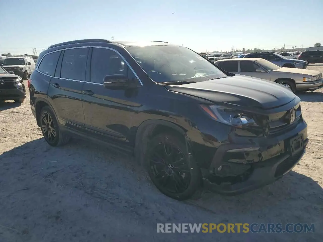 4 Фотография поврежденного автомобиля 5FNYF5H26NB034277 HONDA PILOT 2022
