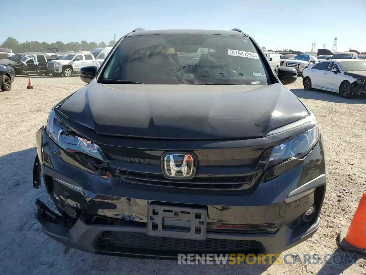 5 Фотография поврежденного автомобиля 5FNYF5H26NB034277 HONDA PILOT 2022