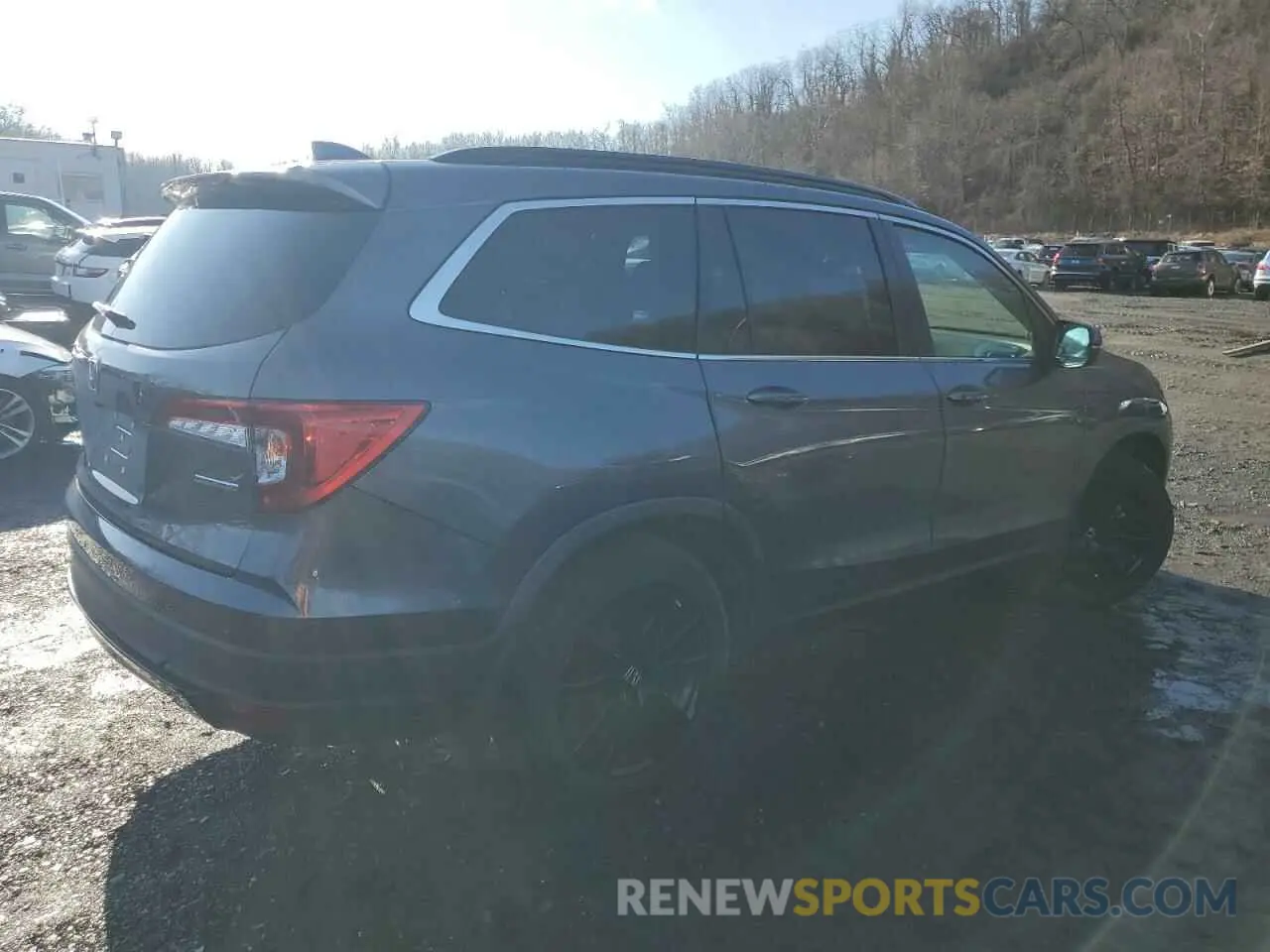 3 Фотография поврежденного автомобиля 5FNYF5H27NB001160 HONDA PILOT 2022