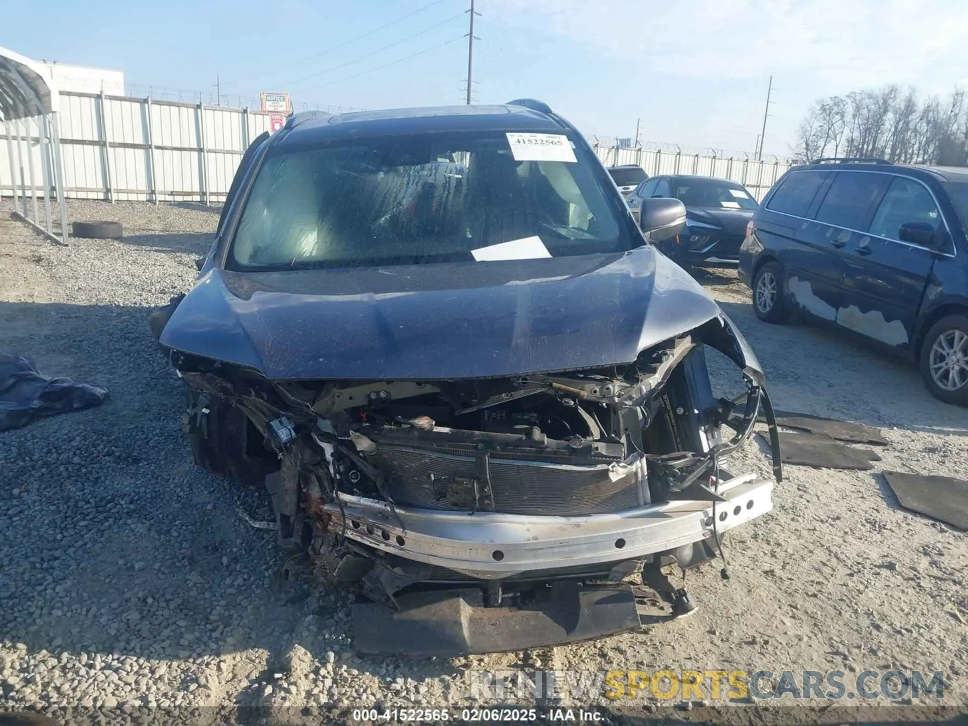 11 Фотография поврежденного автомобиля 5FNYF5H27NB032330 HONDA PILOT 2022