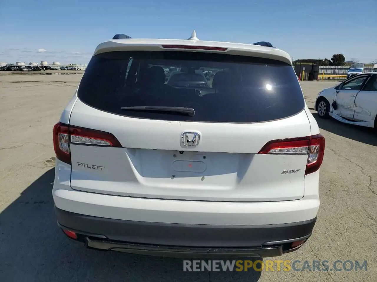 6 Фотография поврежденного автомобиля 5FNYF5H35NB007502 HONDA PILOT 2022