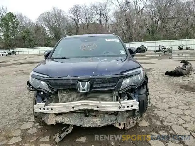 11 Photograph of a damaged car 5FNYF5H36NB007119 HONDA PILOT 2022