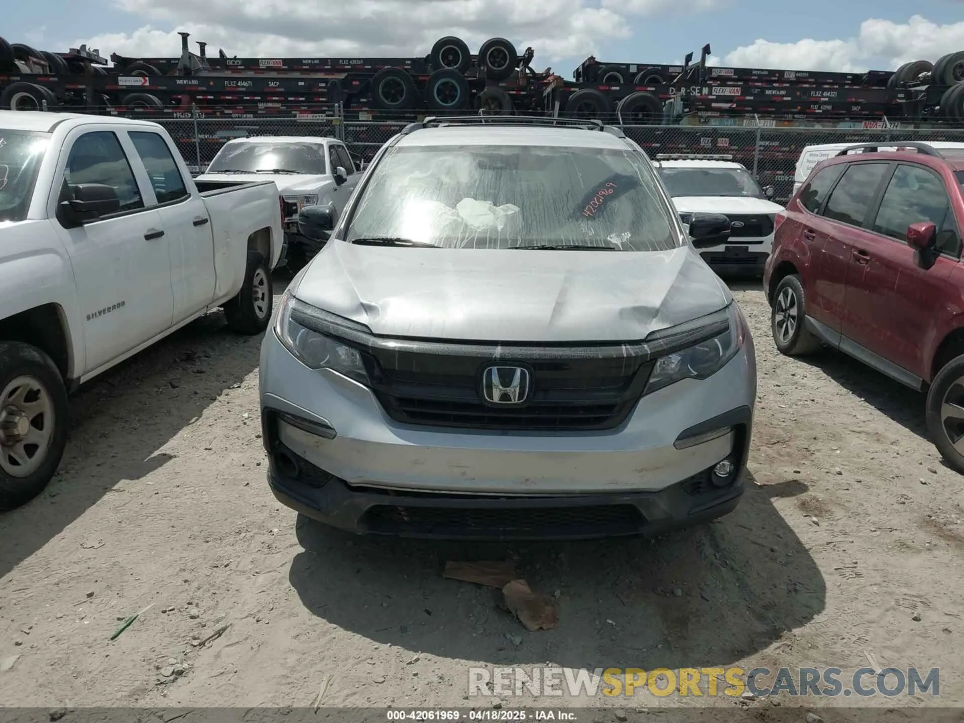 12 Фотография поврежденного автомобиля 5FNYF5H37NB007078 HONDA PILOT 2022