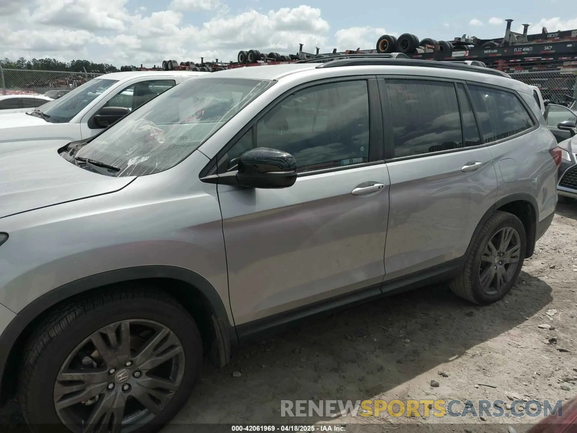 14 Фотография поврежденного автомобиля 5FNYF5H37NB007078 HONDA PILOT 2022