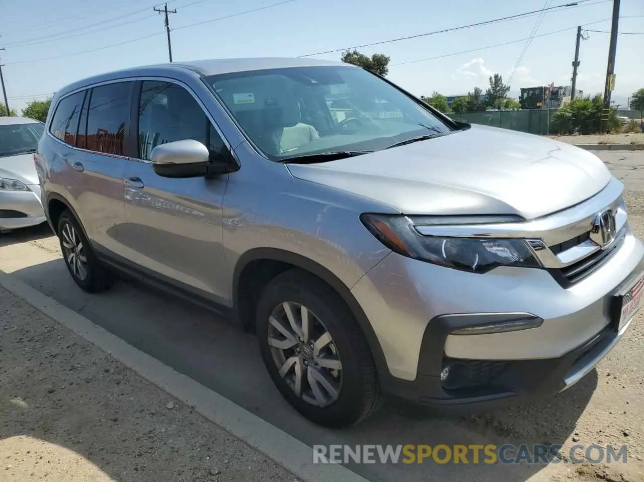 1 Photograph of a damaged car 5FNYF5H51NB036965 HONDA PILOT 2022