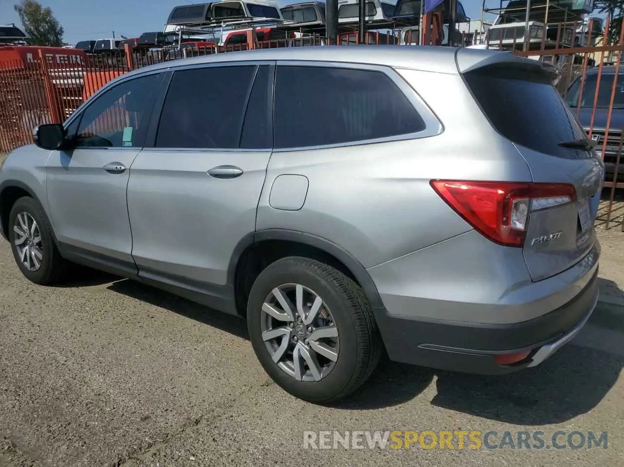 3 Photograph of a damaged car 5FNYF5H51NB036965 HONDA PILOT 2022