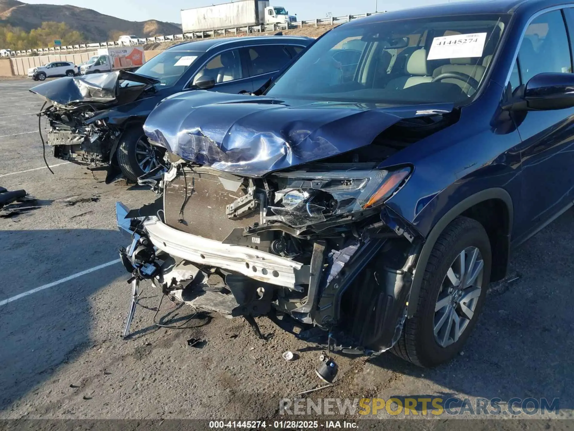 6 Photograph of a damaged car 5FNYF5H53NB006169 HONDA PILOT 2022
