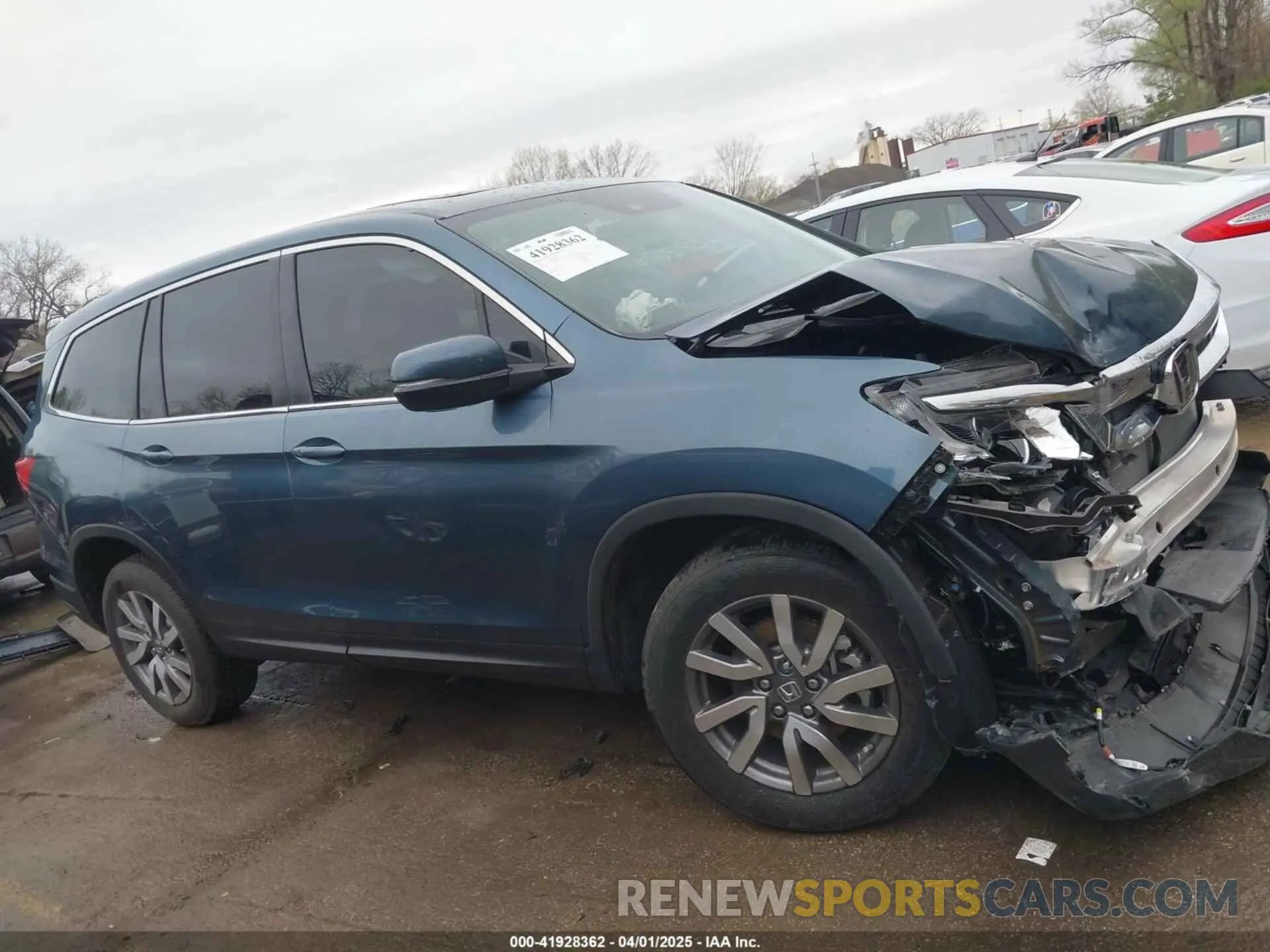 13 Фотография поврежденного автомобиля 5FNYF5H53NB006219 HONDA PILOT 2022