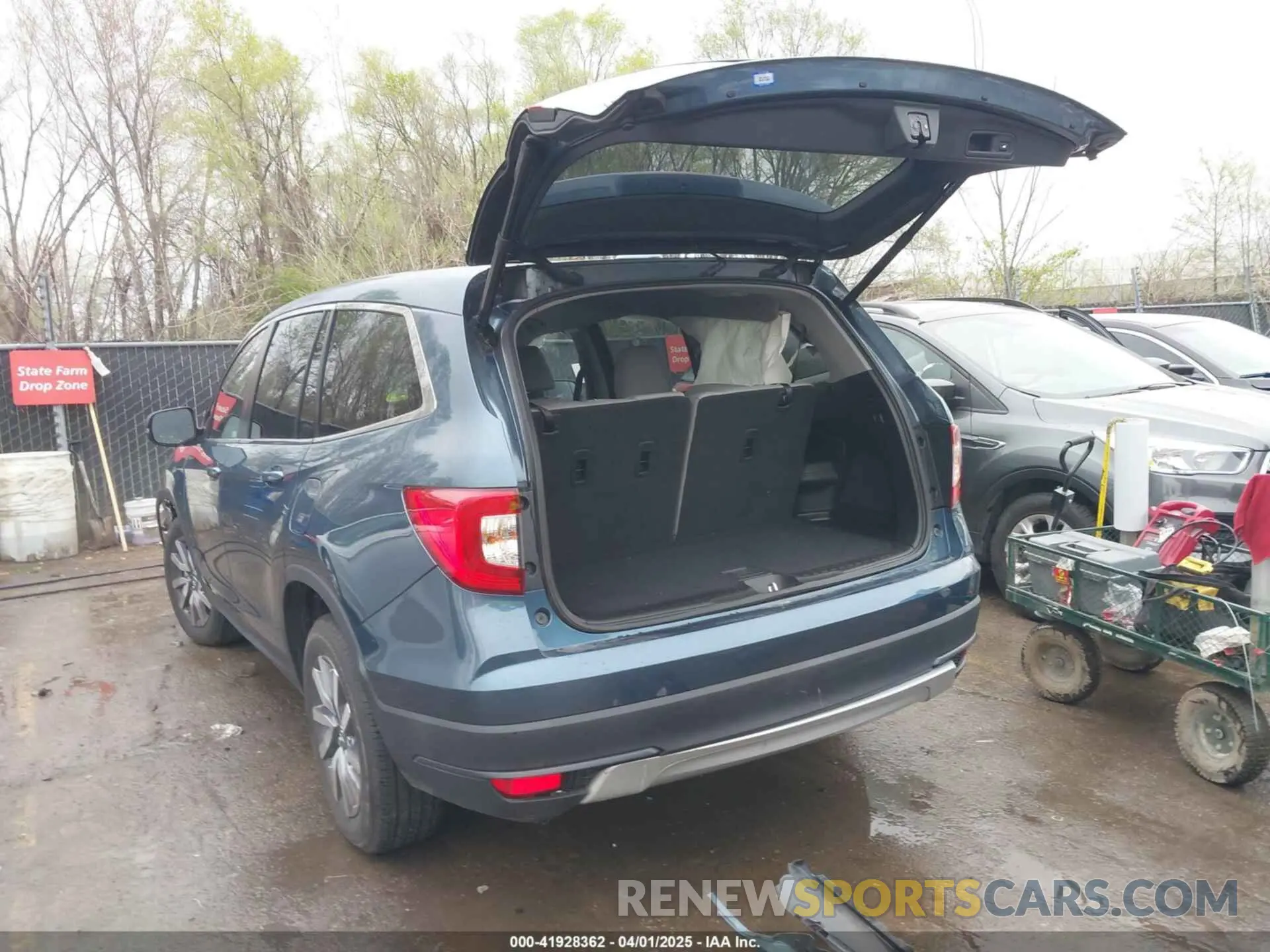 3 Фотография поврежденного автомобиля 5FNYF5H53NB006219 HONDA PILOT 2022
