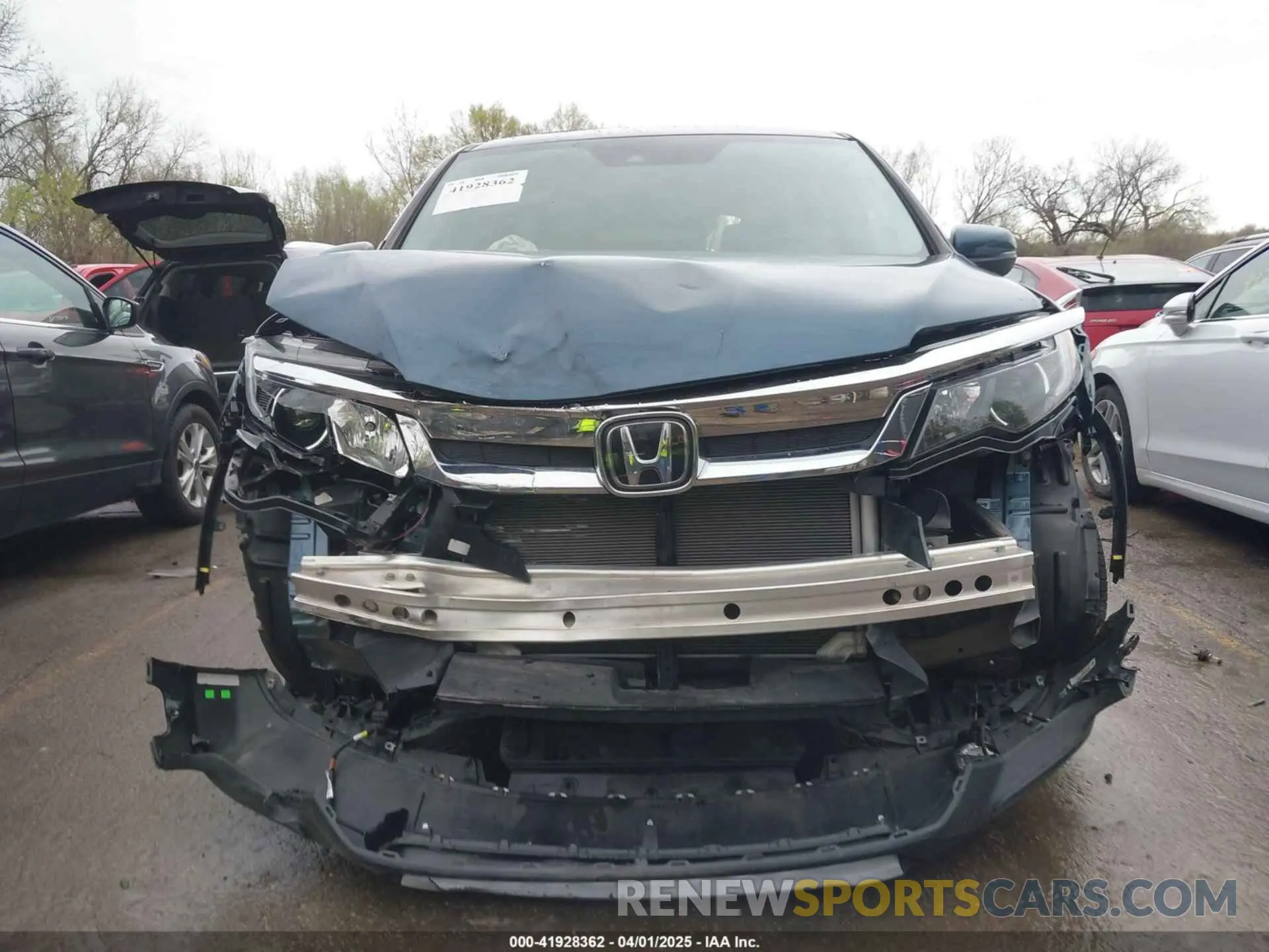 6 Фотография поврежденного автомобиля 5FNYF5H53NB006219 HONDA PILOT 2022