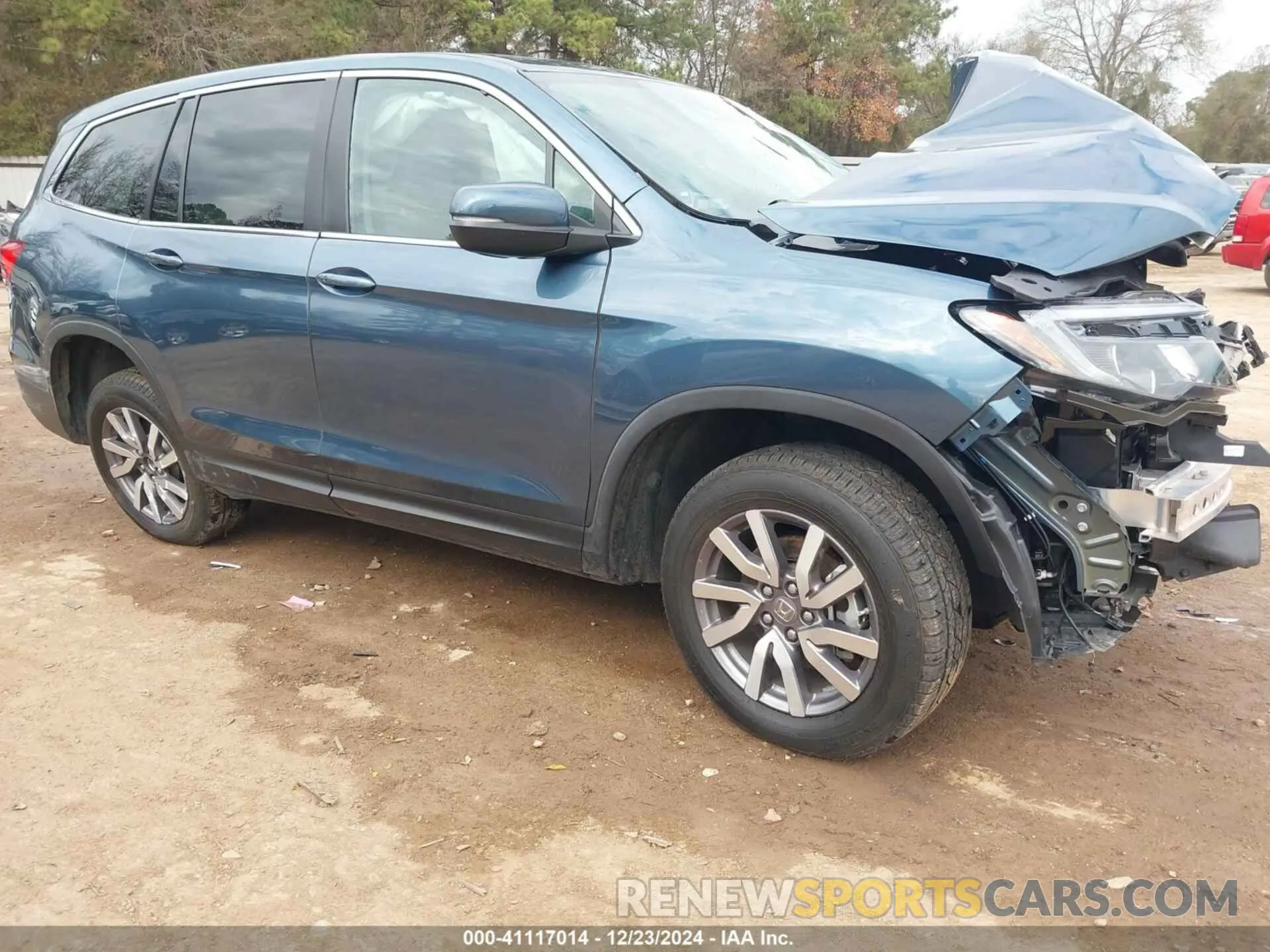 1 Фотография поврежденного автомобиля 5FNYF5H53NB009508 HONDA PILOT 2022