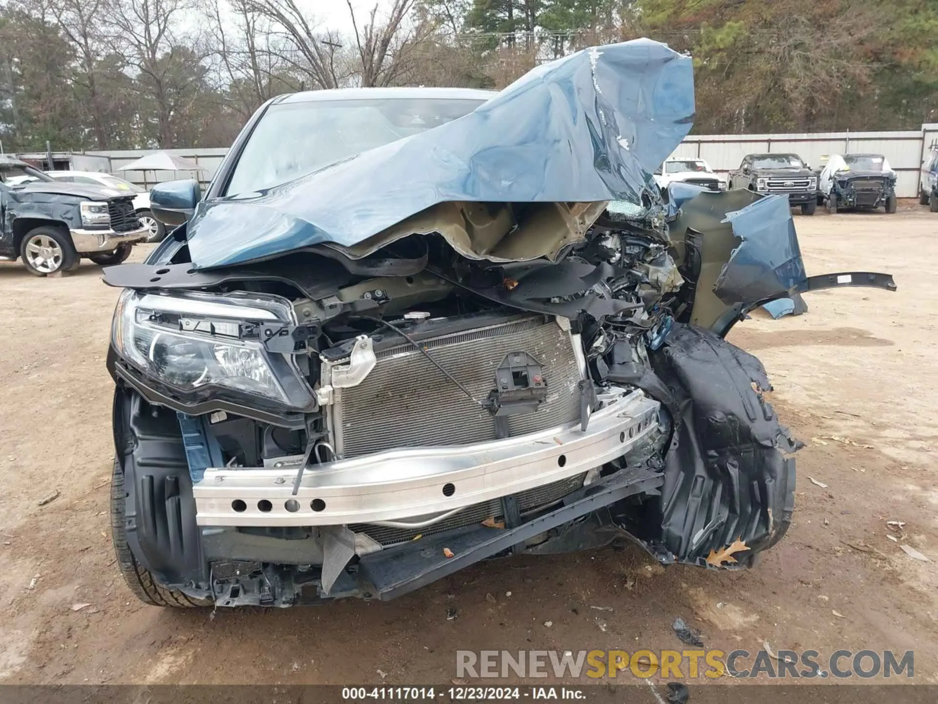 12 Фотография поврежденного автомобиля 5FNYF5H53NB009508 HONDA PILOT 2022