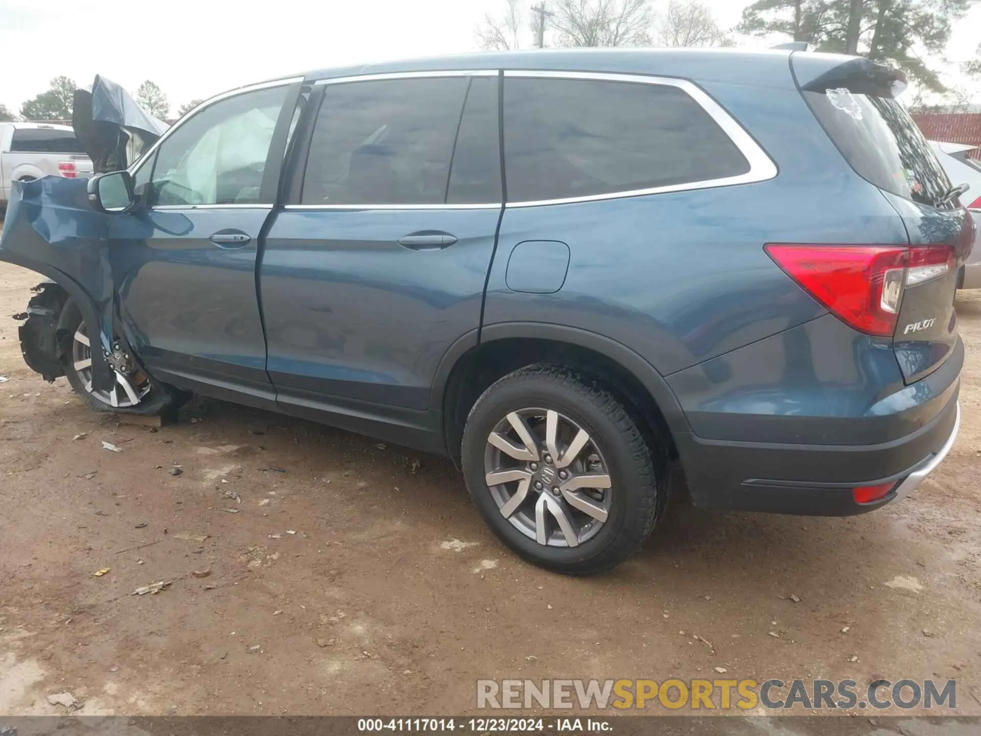 3 Фотография поврежденного автомобиля 5FNYF5H53NB009508 HONDA PILOT 2022