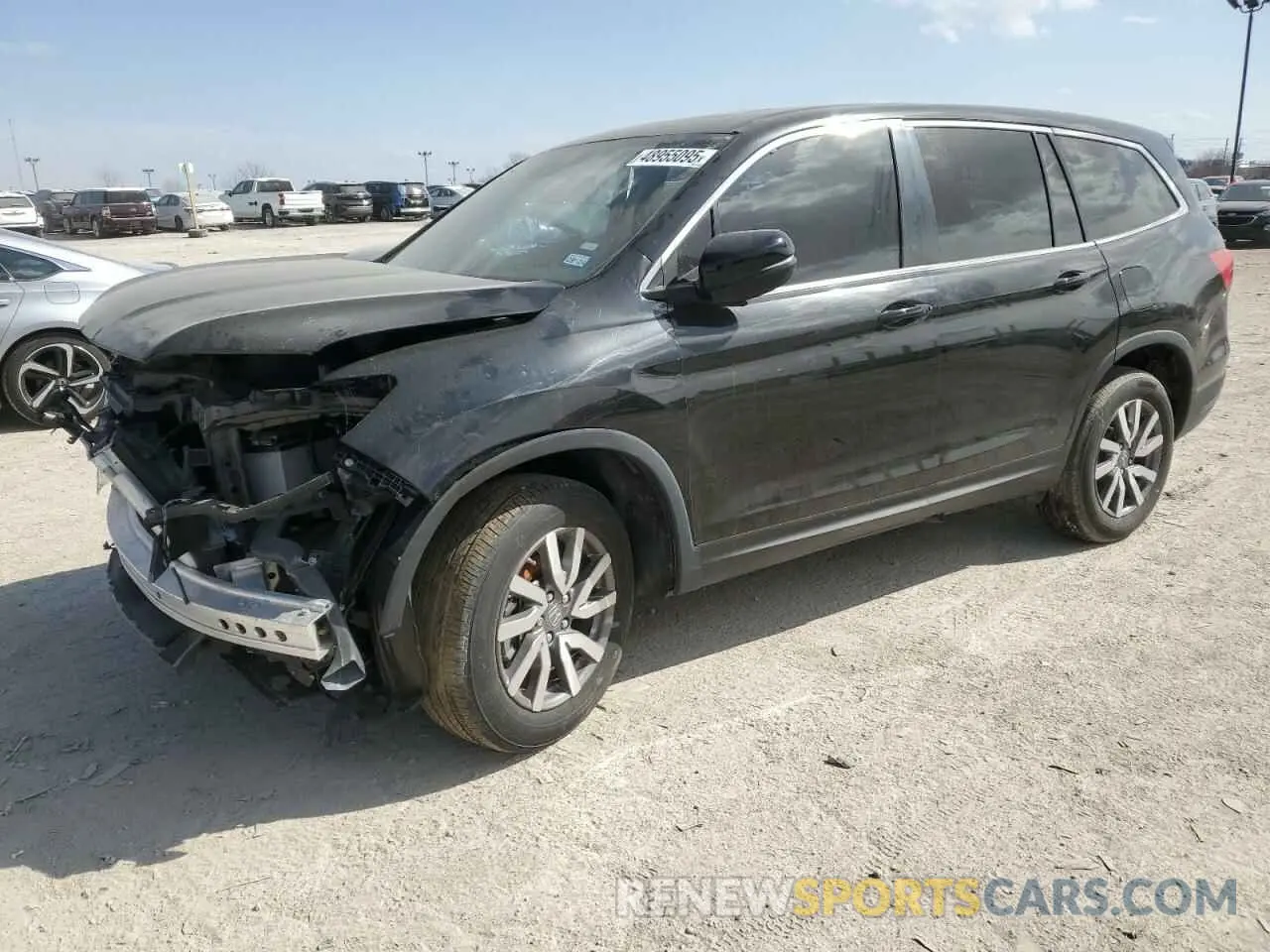 1 Фотография поврежденного автомобиля 5FNYF5H54NB010618 HONDA PILOT 2022