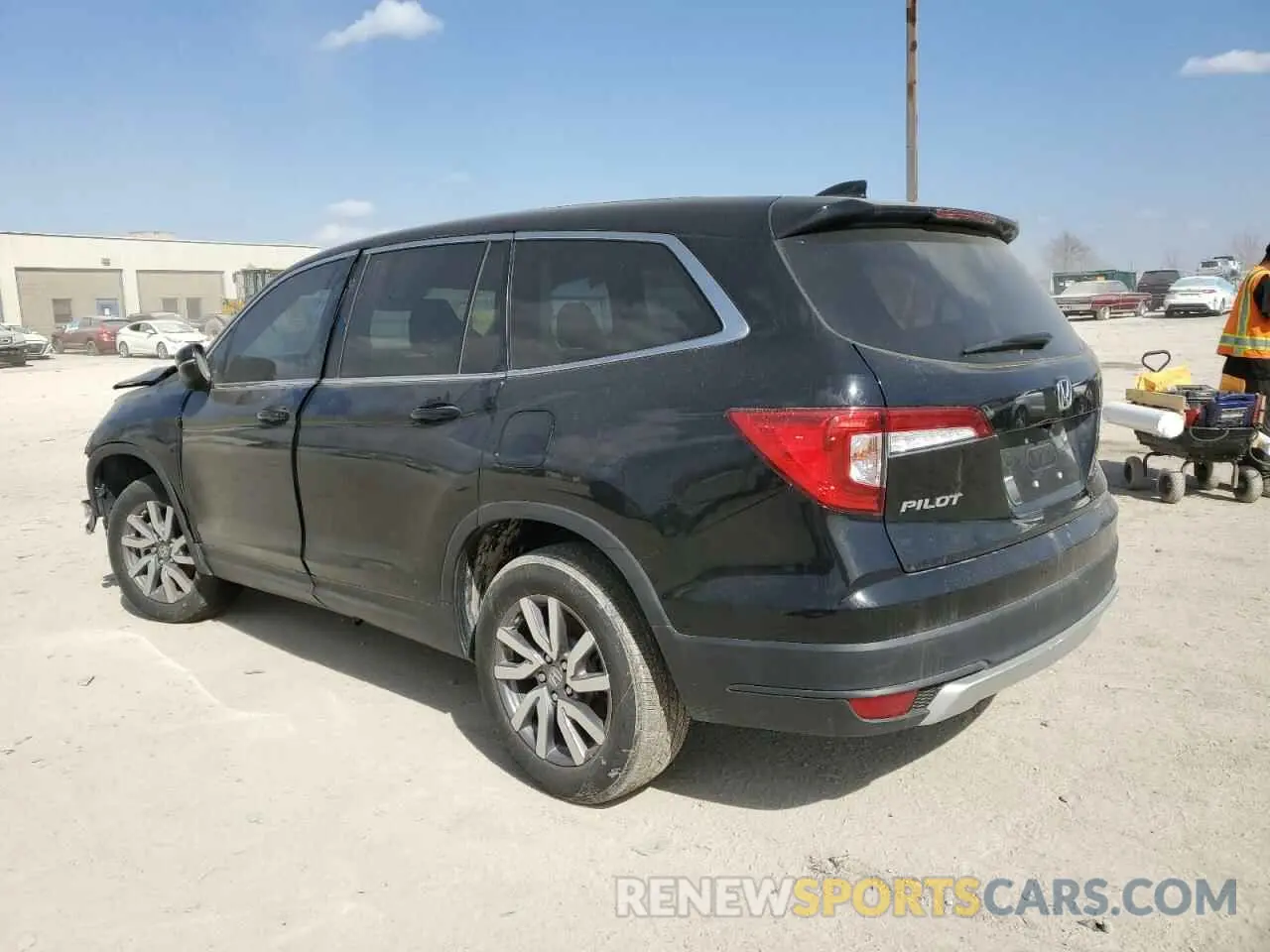 2 Фотография поврежденного автомобиля 5FNYF5H54NB010618 HONDA PILOT 2022