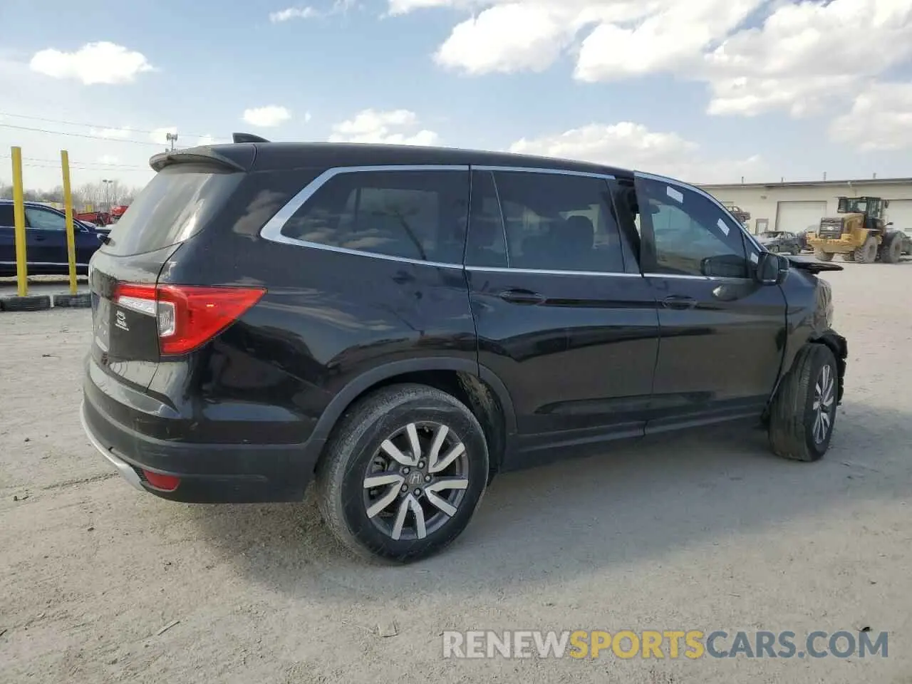 3 Фотография поврежденного автомобиля 5FNYF5H54NB010618 HONDA PILOT 2022