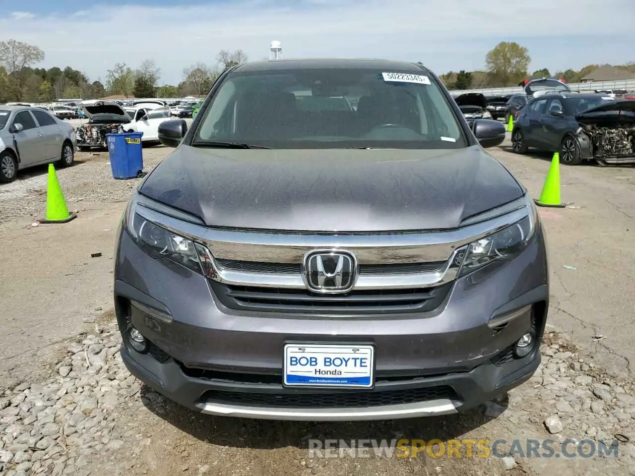 5 Photograph of a damaged car 5FNYF5H54NB014880 HONDA PILOT 2022