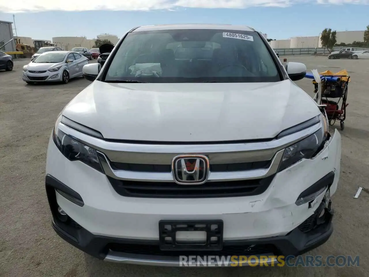 5 Photograph of a damaged car 5FNYF5H54NB038080 HONDA PILOT 2022