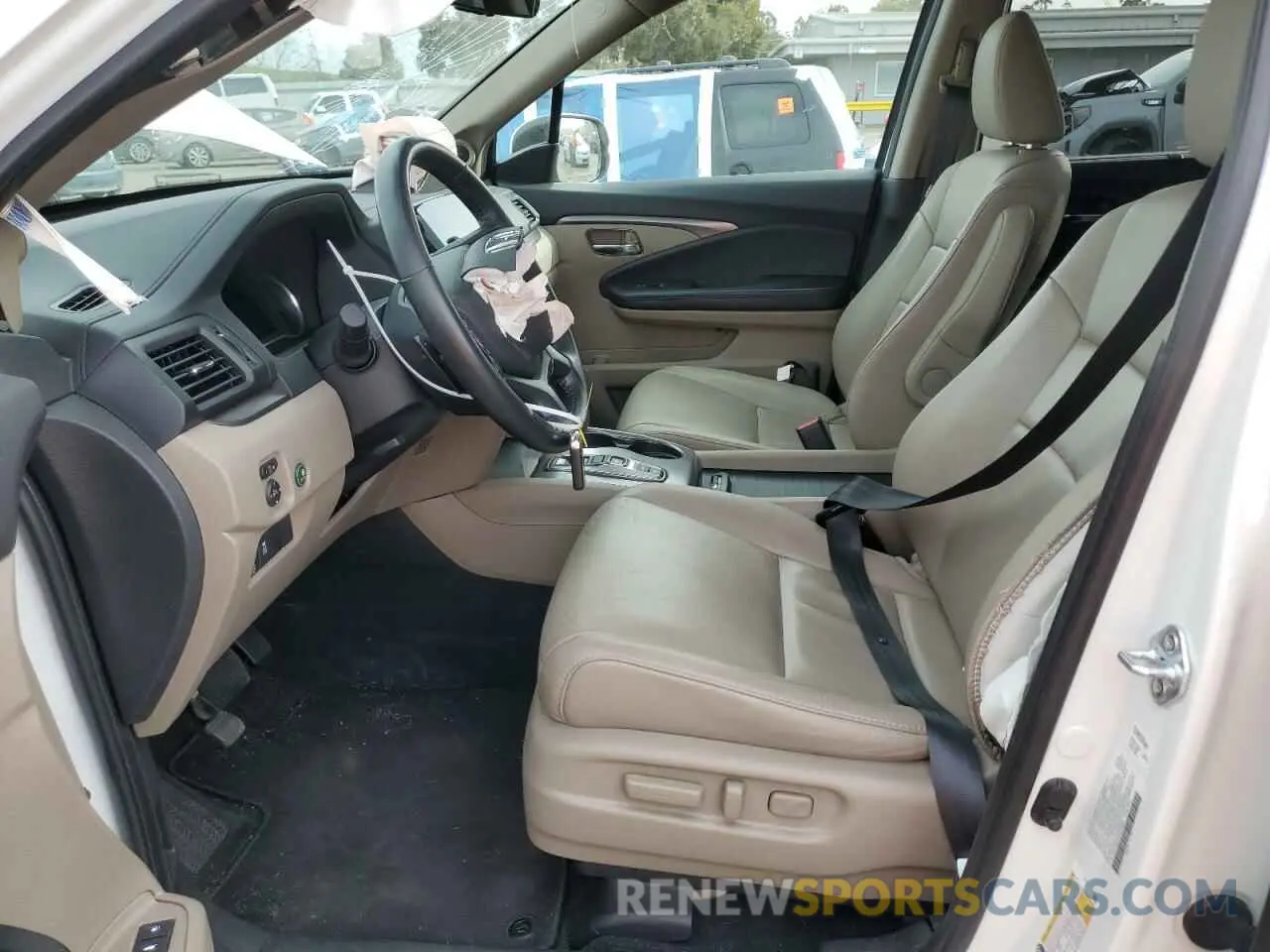 7 Photograph of a damaged car 5FNYF5H54NB038080 HONDA PILOT 2022