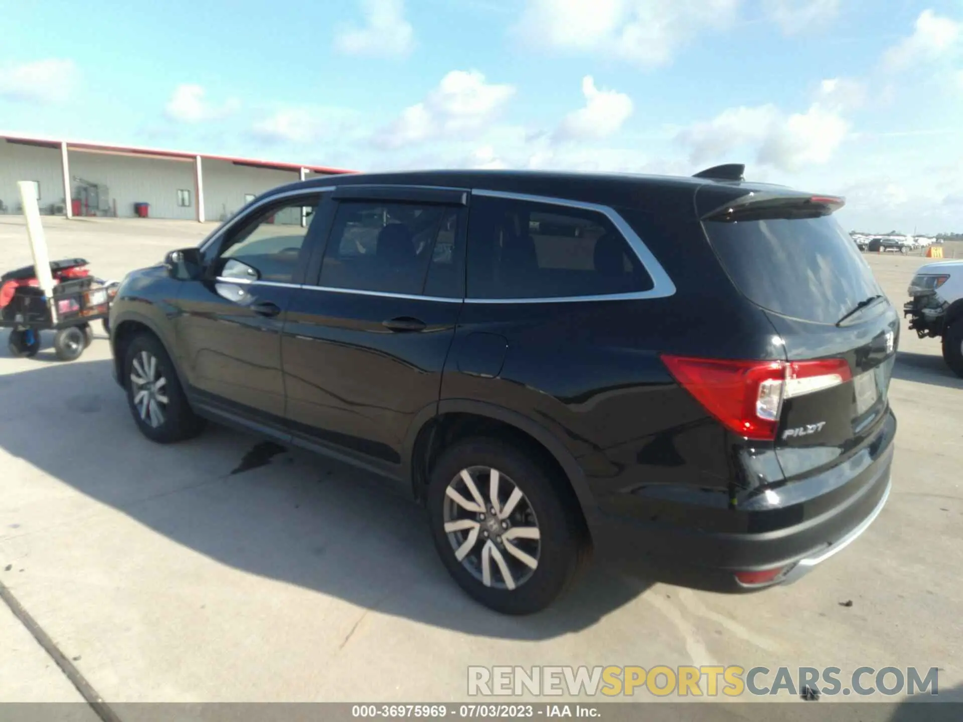 3 Фотография поврежденного автомобиля 5FNYF5H55NB003547 HONDA PILOT 2022