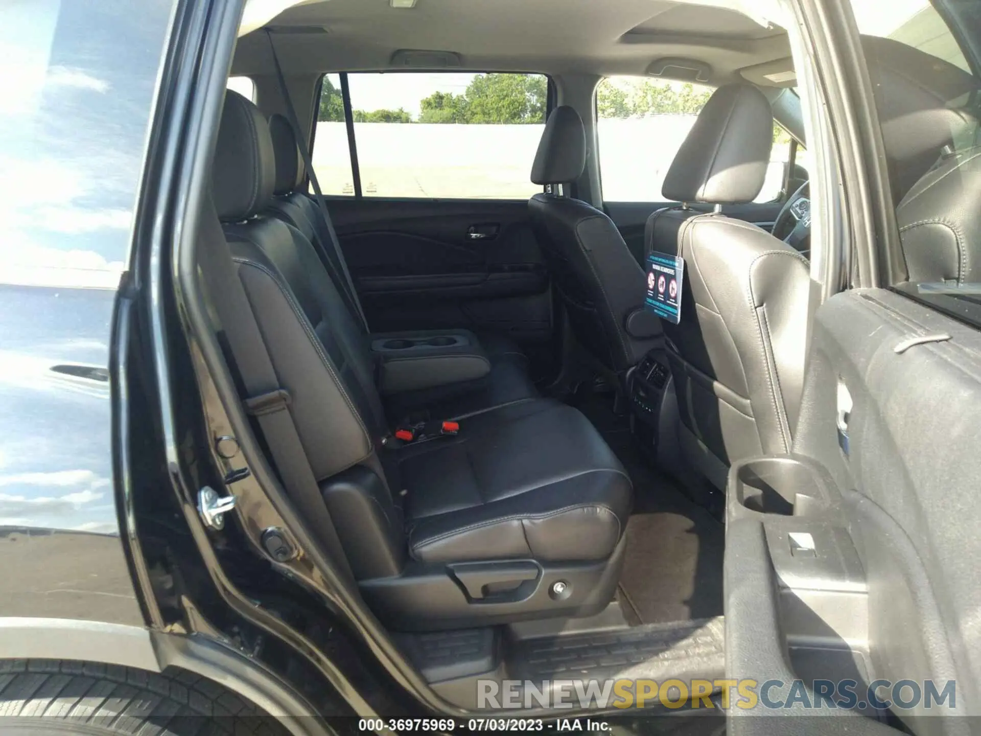 8 Фотография поврежденного автомобиля 5FNYF5H55NB003547 HONDA PILOT 2022