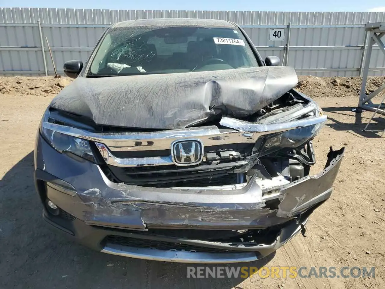 5 Photograph of a damaged car 5FNYF5H56NB014864 HONDA PILOT 2022