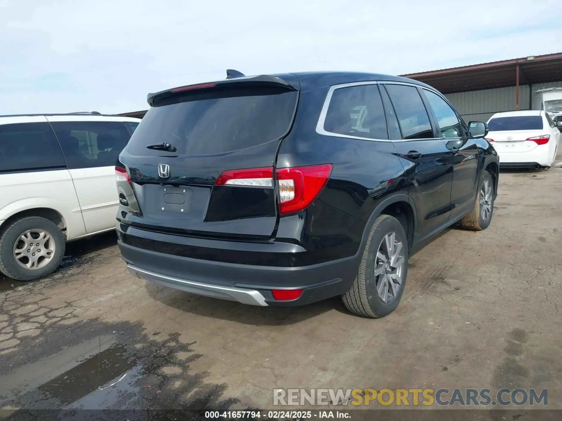 4 Фотография поврежденного автомобиля 5FNYF5H56NB036086 HONDA PILOT 2022