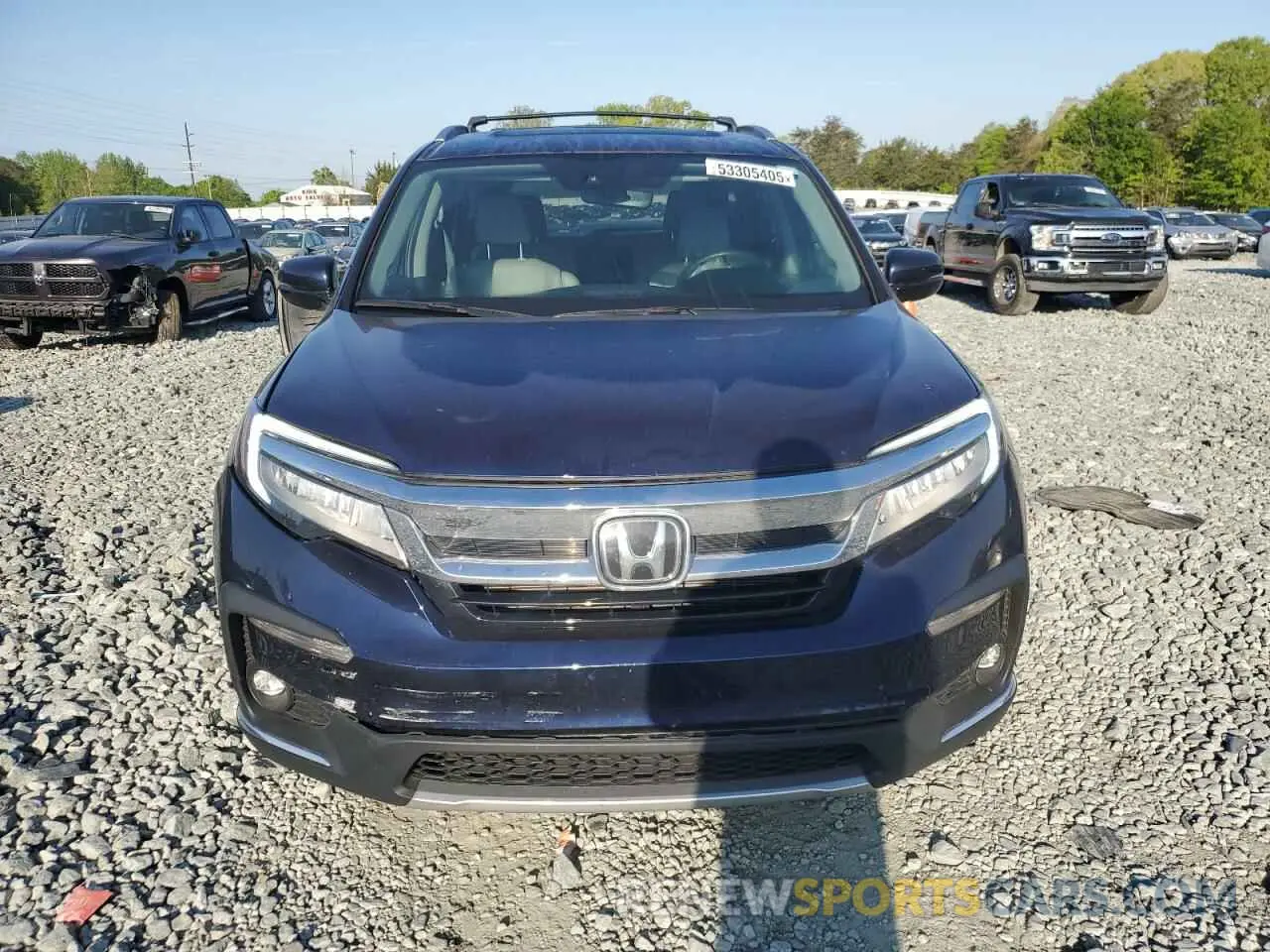 5 Photograph of a damaged car 5FNYF5H64NB017528 HONDA PILOT 2022