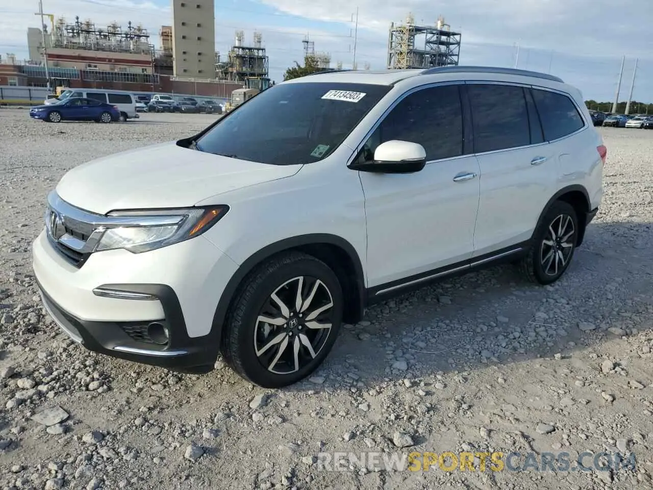 1 Photograph of a damaged car 5FNYF5H65NB011768 HONDA PILOT 2022