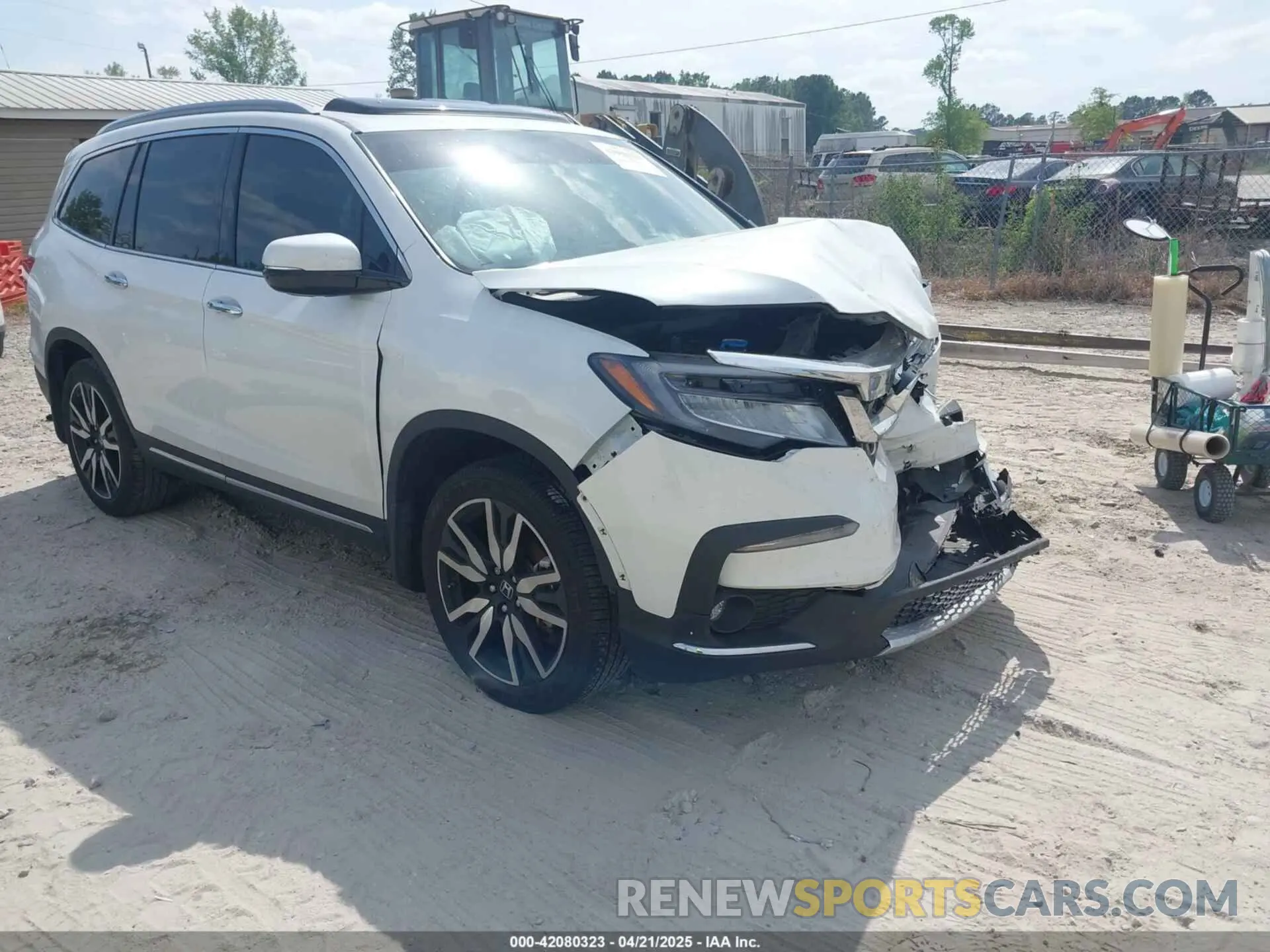 1 Фотография поврежденного автомобиля 5FNYF5H67NB027356 HONDA PILOT 2022