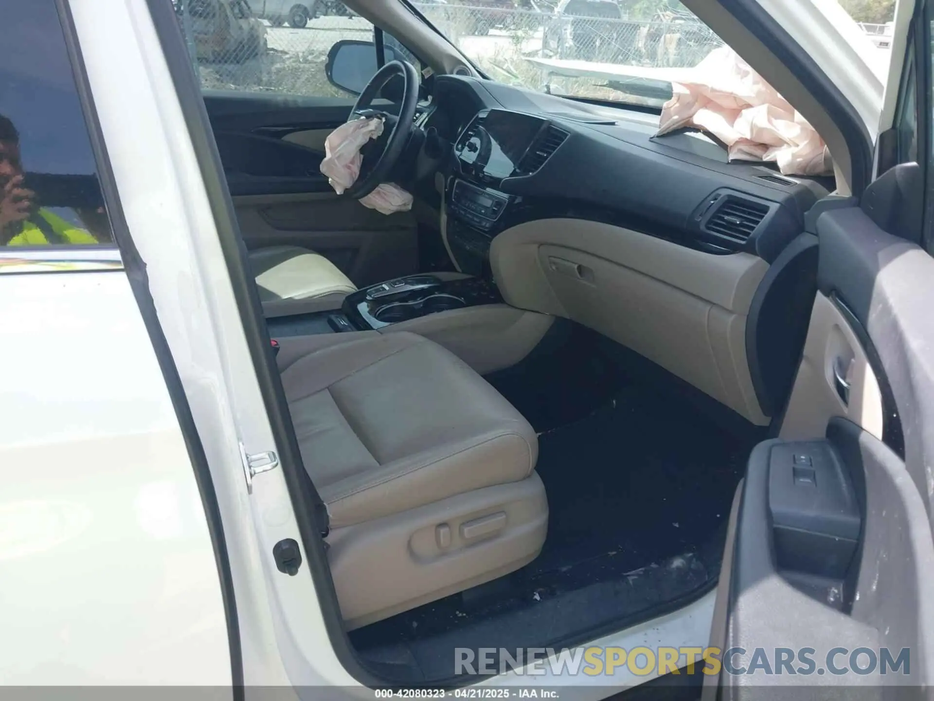 5 Фотография поврежденного автомобиля 5FNYF5H67NB027356 HONDA PILOT 2022