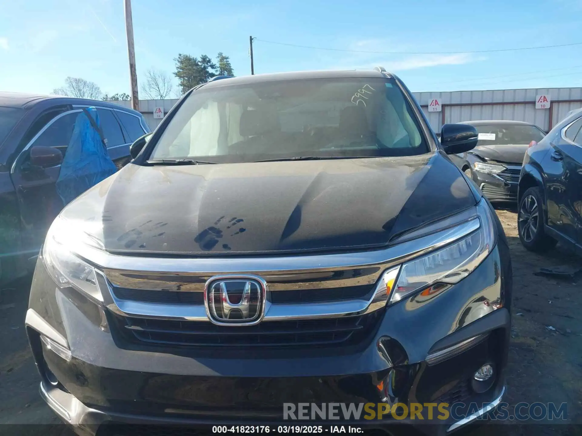 12 Фотография поврежденного автомобиля 5FNYF6H03NB085997 HONDA PILOT 2022