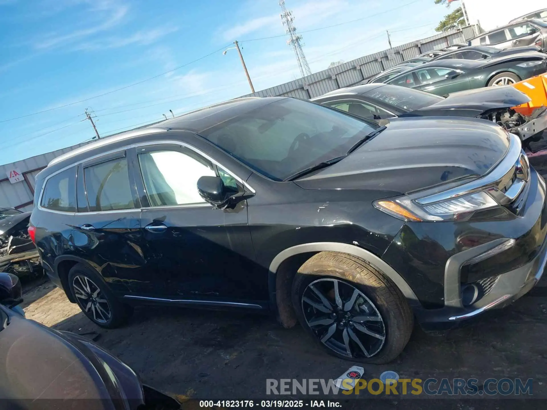 13 Фотография поврежденного автомобиля 5FNYF6H03NB085997 HONDA PILOT 2022