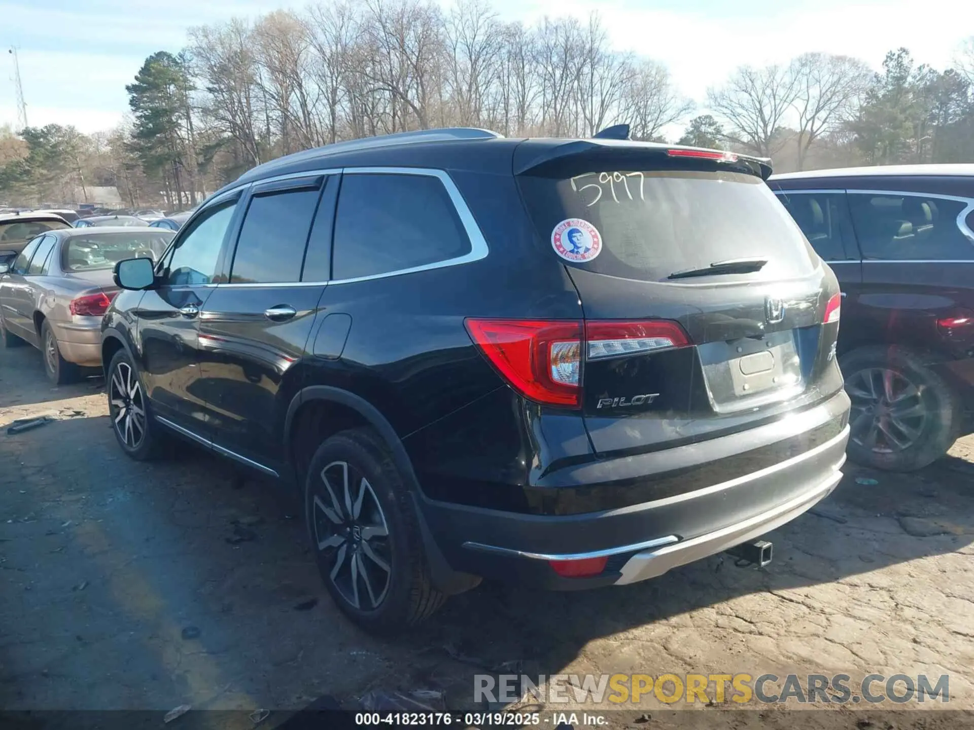 3 Фотография поврежденного автомобиля 5FNYF6H03NB085997 HONDA PILOT 2022