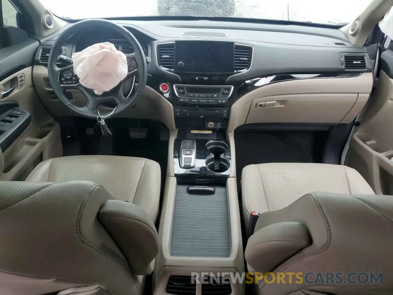 8 Фотография поврежденного автомобиля 5FNYF6H05NB011920 HONDA PILOT 2022