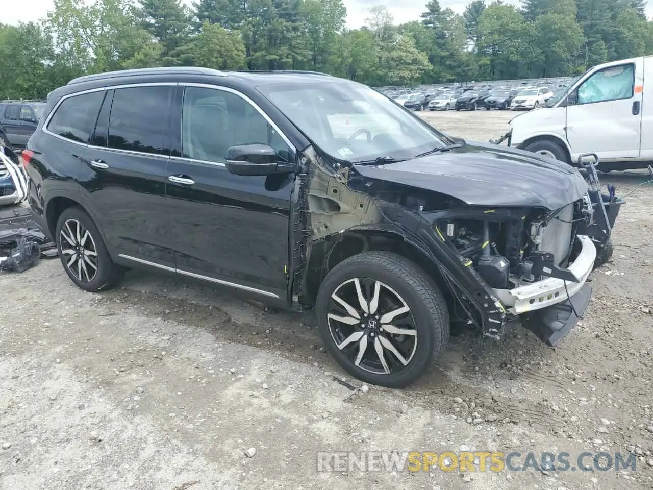 4 Photograph of a damaged car 5FNYF6H06NB001882 HONDA PILOT 2022