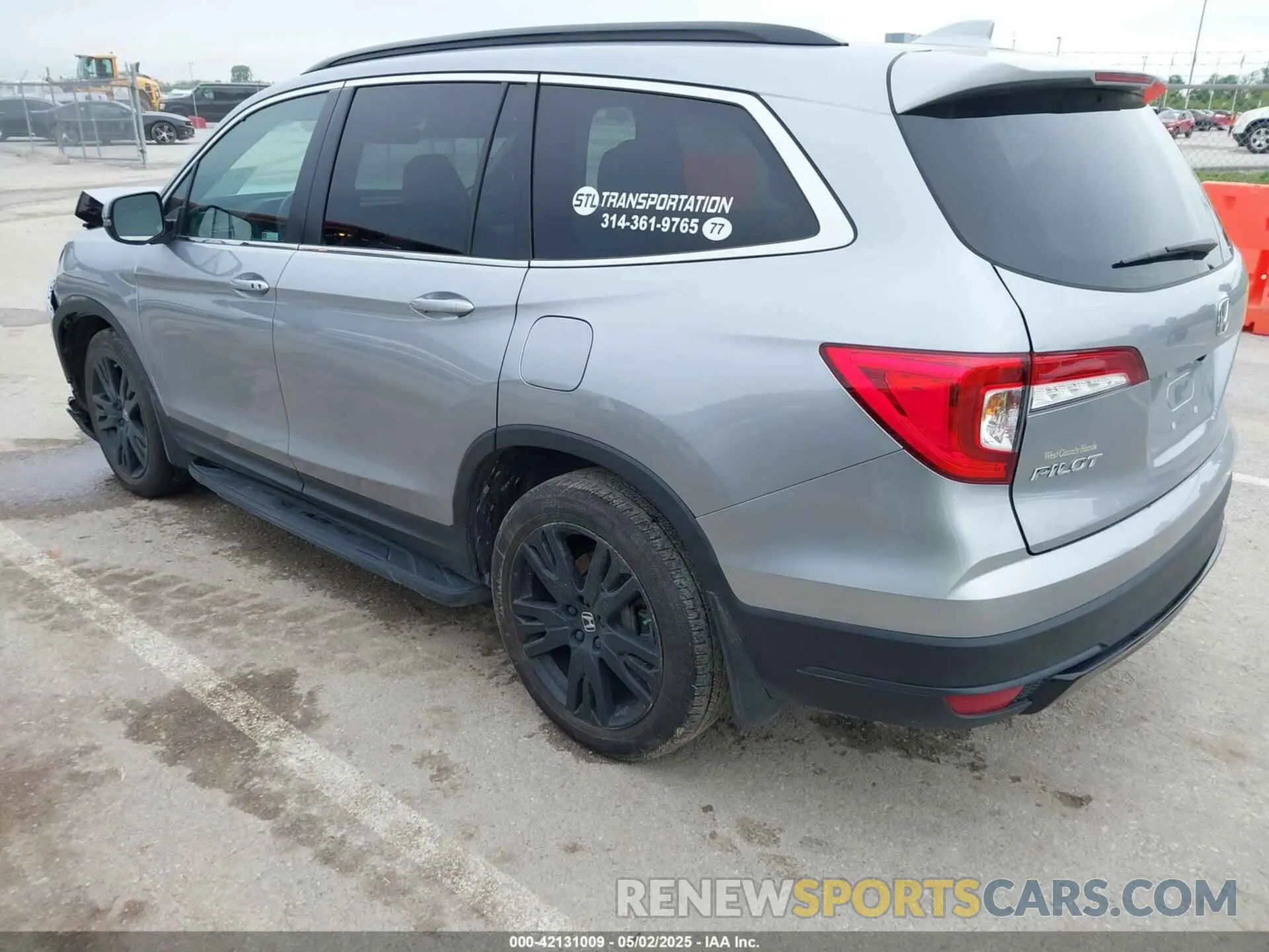 3 Photograph of a damaged car 5FNYF6H20NB096473 HONDA PILOT 2022