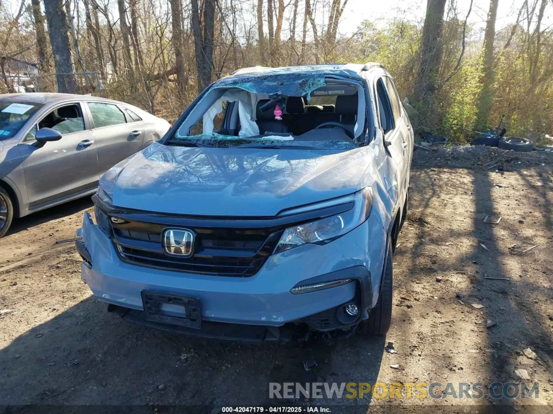 11 Фотография поврежденного автомобиля 5FNYF6H21NB089239 HONDA PILOT 2022