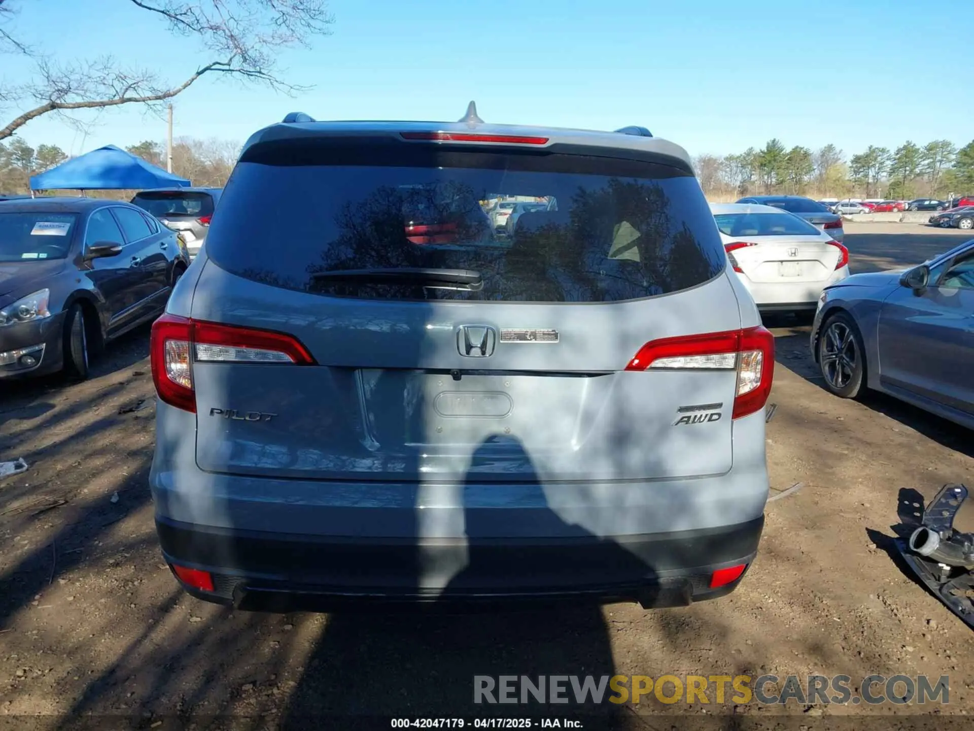 15 Фотография поврежденного автомобиля 5FNYF6H21NB089239 HONDA PILOT 2022