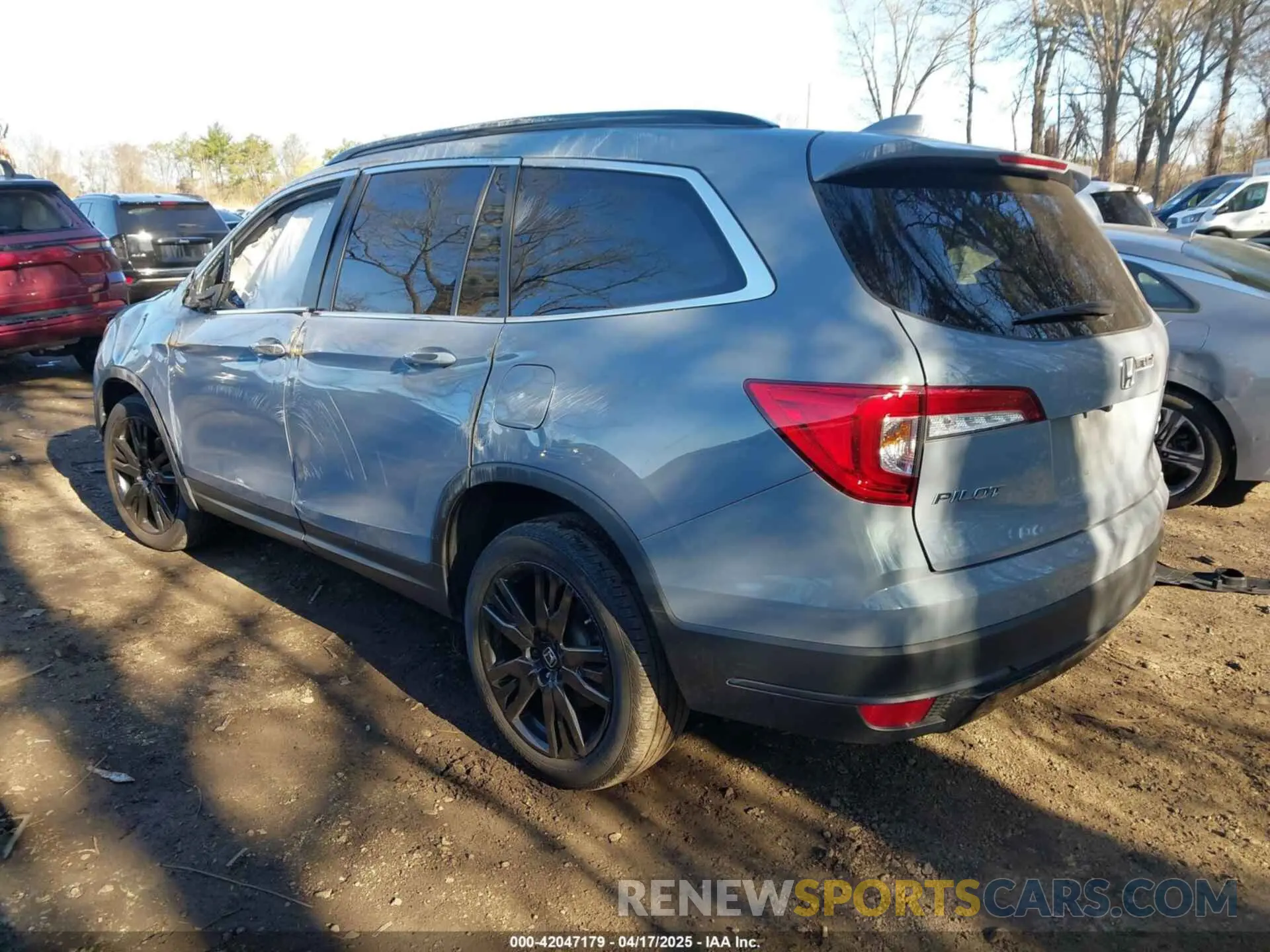 3 Фотография поврежденного автомобиля 5FNYF6H21NB089239 HONDA PILOT 2022
