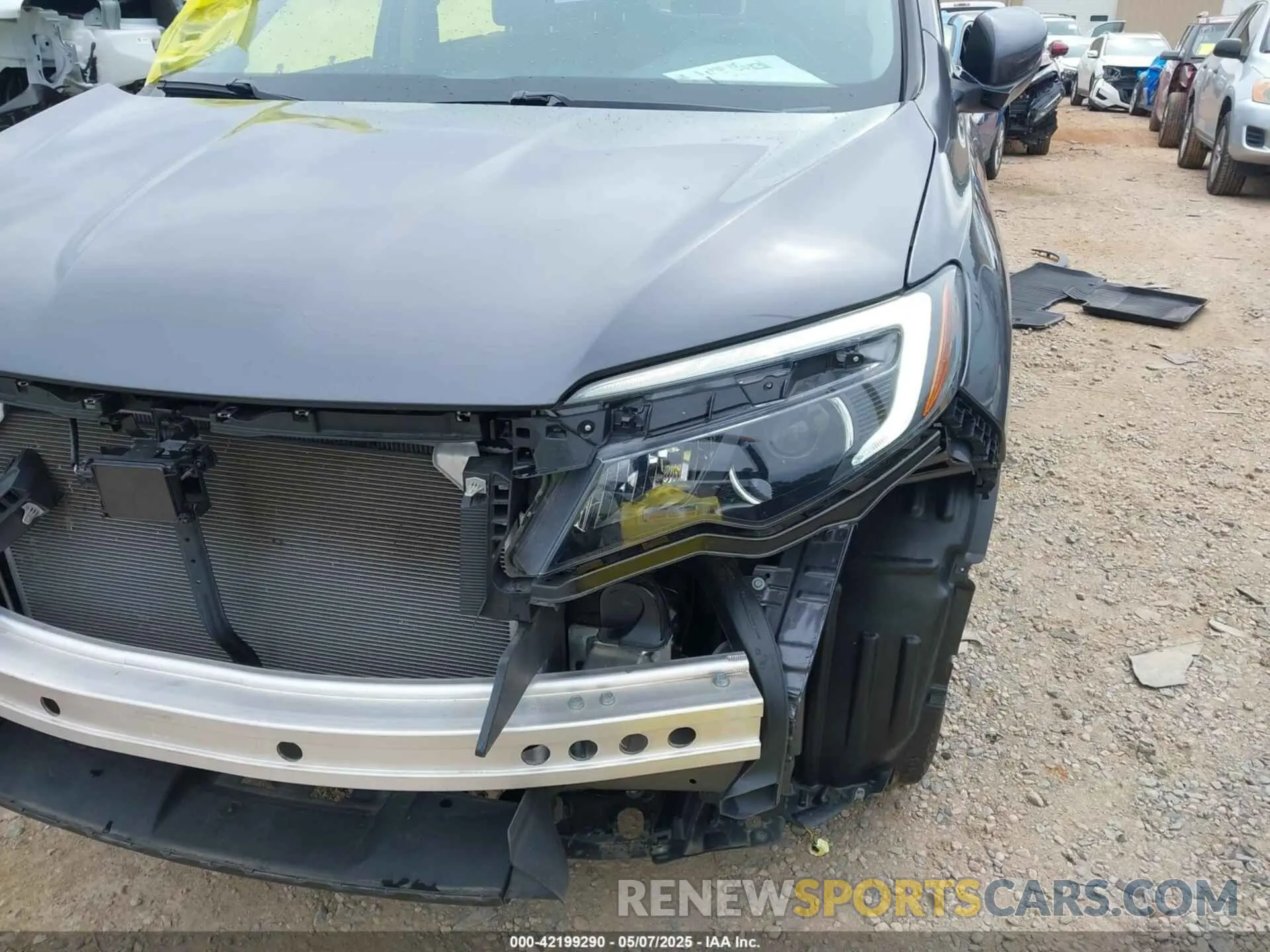 6 Photograph of a damaged car 5FNYF6H21NB096658 HONDA PILOT 2022