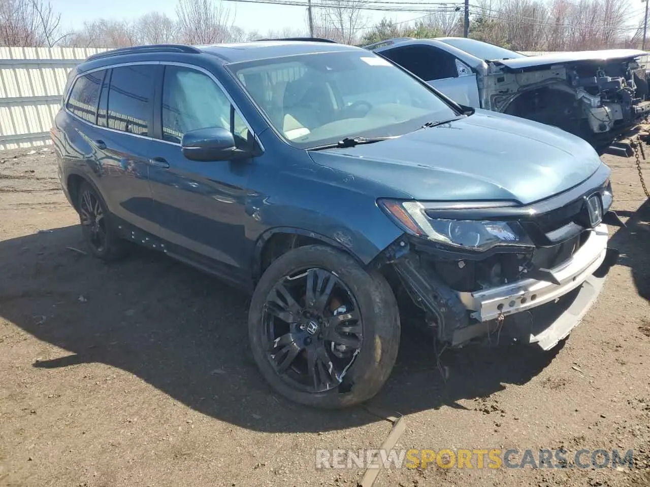 4 Фотография поврежденного автомобиля 5FNYF6H22NB044102 HONDA PILOT 2022