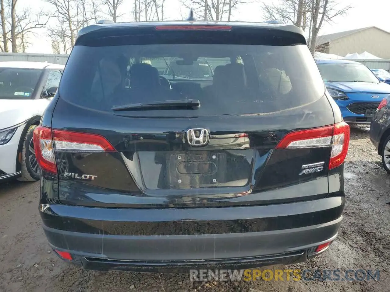 6 Photograph of a damaged car 5FNYF6H23NB078193 HONDA PILOT 2022